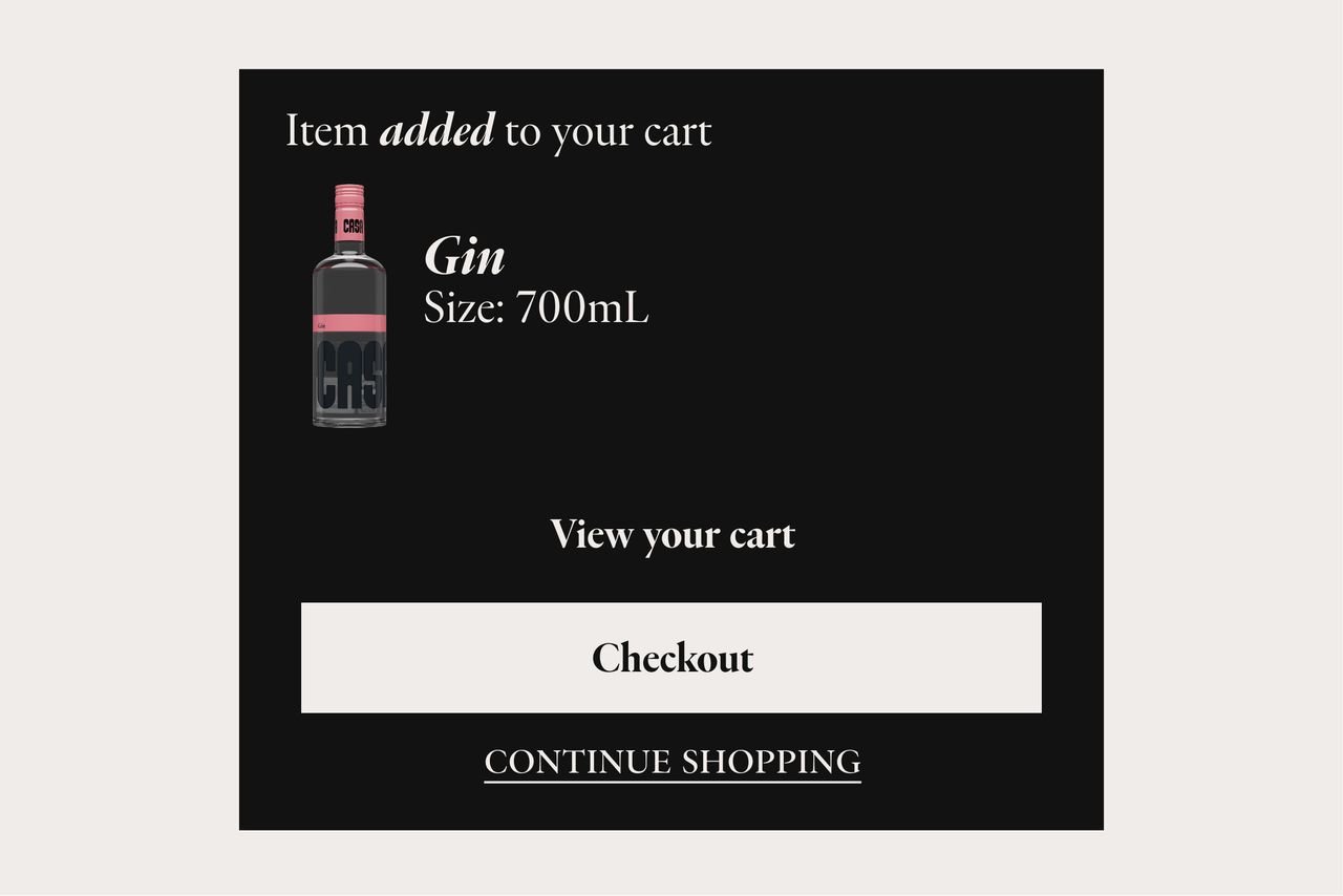 Your e-commerce cart is a natural extension of your site and brand