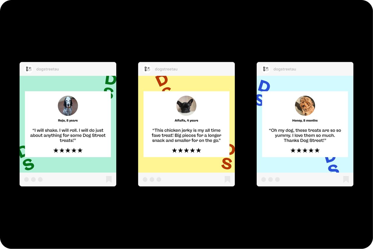 • Social Media Design and Templates for Dog Street